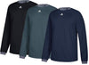 Adidas Mens Fielder's Choice Long Sleeve Fleece Sweatshirt, Color Options
