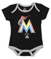 Outerstuff Florida Marlins MLB Infant (12M-24M) Go Team 3-Pack Creeper Set