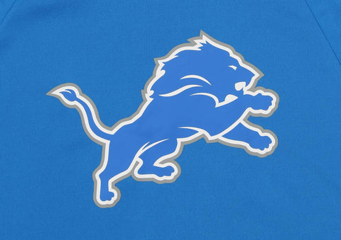 Zubaz NFL Detroit Lions Men's Lightweight  French Terry Hoodie