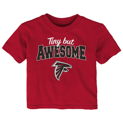 Outerstuff NFL Infant Atlanta Falcons Tiny But Awesome Short Sleeve T-Shirt