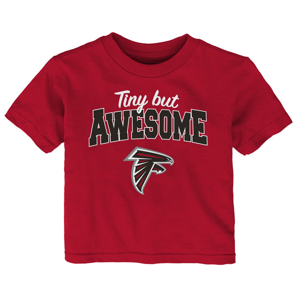 Outerstuff NFL Infant Atlanta Falcons Tiny But Awesome Short Sleeve T-Shirt