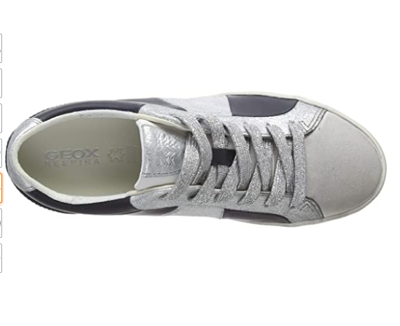 GEOX Women's D Warley A Low Top Sneakers, Color Options