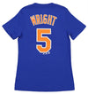 Baseball MLB Youth Girls (7-16) New York Mets David Wright #5 Player Tee Shirt
