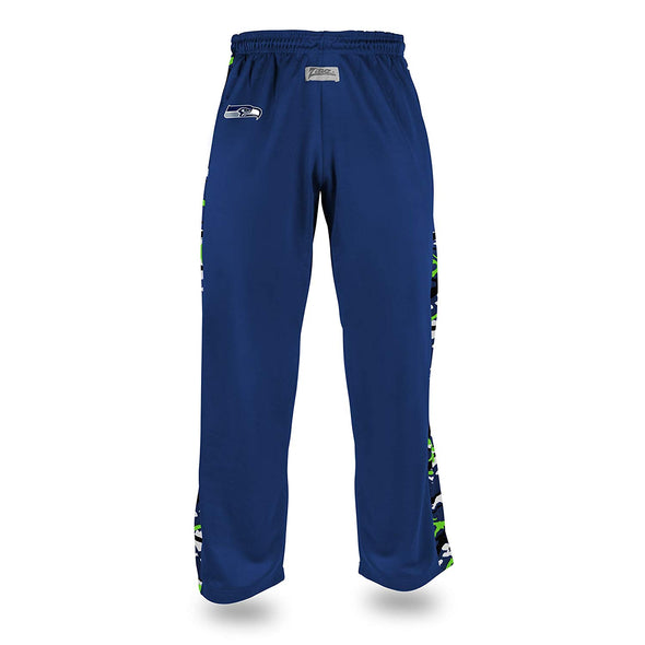 Zubaz Men's NFL Seattle Seahawks Camo Print Stadium Pants