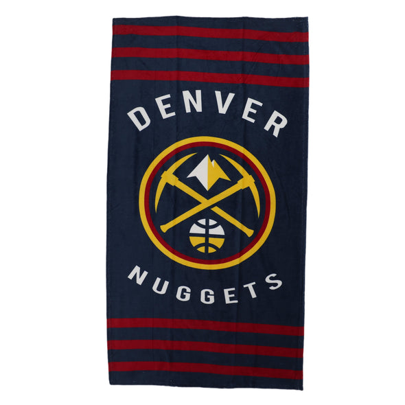 Northwest NBA Denver Nuggets "Stripes" Beach Towel, 30" x 60"