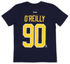 Reebok Buffalo Sabres Ryan O'Reilly #90 NHL Boys' Youth (8-20) Player Tee, Navy