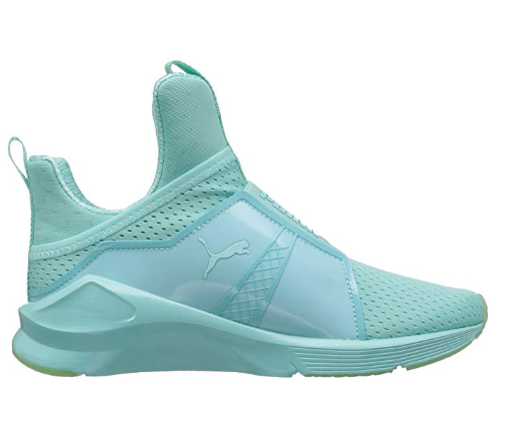 Puma fierce top neon green