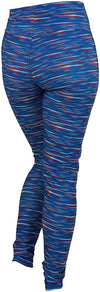 Zubaz NFL Football Women's New York Giants Space Dye Legging