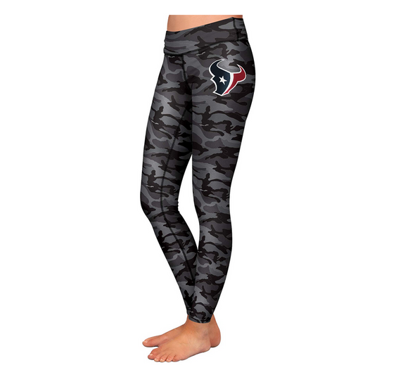 FOCO NFL Women's Houston Texans Digital Printed Camo Leggings