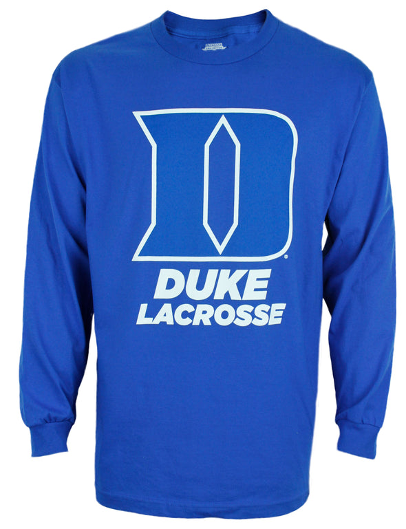 NCAA Mens Duke Blue Devils Lacrosse Long Sleeve Shirt