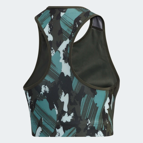 Adidas Women's U-4 Sports Bra, Legend Earth / Copper Metallic