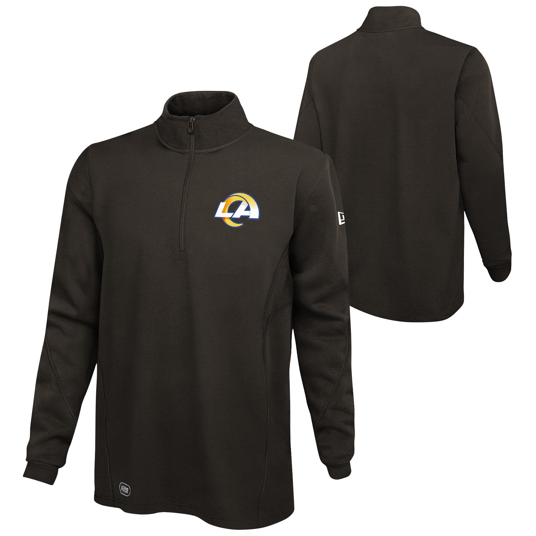 Raiders Quarter Zip Sweatshirt - Black