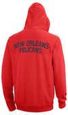FISLL NBA Men's New Orleans Pelicans Team Color Premium Fleece Hoodie