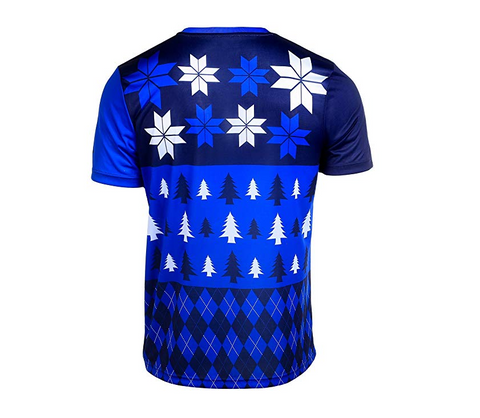 FOCO MLB Men's Toronto Blue Jays Busy Block Ugly Crew Neck Tee