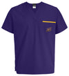 Fabrique Innovations NCAA Unisex East Carolina Pirates Team Color Scrub Top
