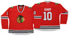 Reebok NHL Women's Chicago Blackhawks Patrick Sharp #10 Jersey, Red