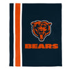 FOCO NFL Chicago Bears Plush Soft Micro Raschel Throw Blanket, 50 x 60