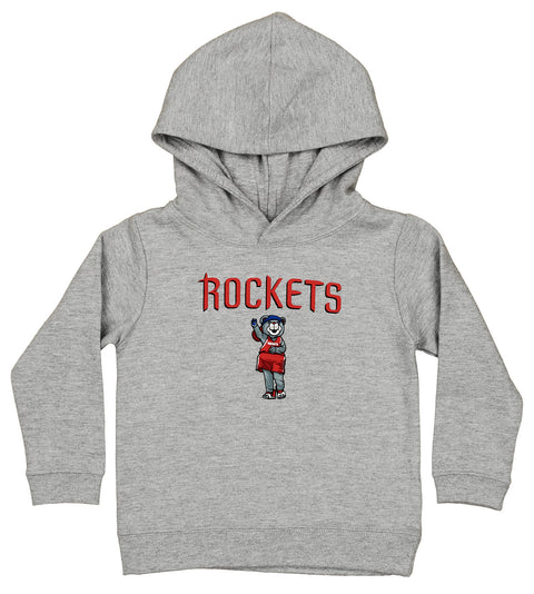 Outerstuff NBA Infant/Toddler Houston Rockets Pullover Fleece Hoodie, Heather Grey