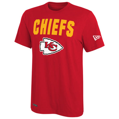 New Era NFL Men's Kansas City Chiefs 50 Yard Line Short Sleeve T-Shirt