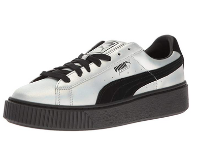 PUMA Women's Basket Platform Explosive Fashion Sneaker