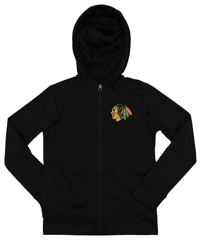 Outerstuff NHL Youth/Kids Chicago Blackhawks Performance Full Zip Hoodie