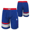 Outerstuff NBA Youth Boys (8-20) Philadelphia 76ers Color Block Swim Trunks