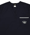 Fabrique Innovations NCAA Unisex Nevada Wolfpack Team Color Scrub Top