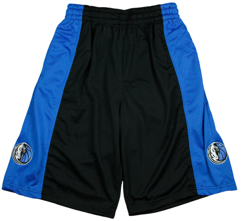 Zipway NBA Basketball Men's Dallas Mavericks Microfiber Shorts, Black