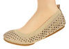 Yosi Samra Women's Samara Star Perforated Leather Ballet Flat