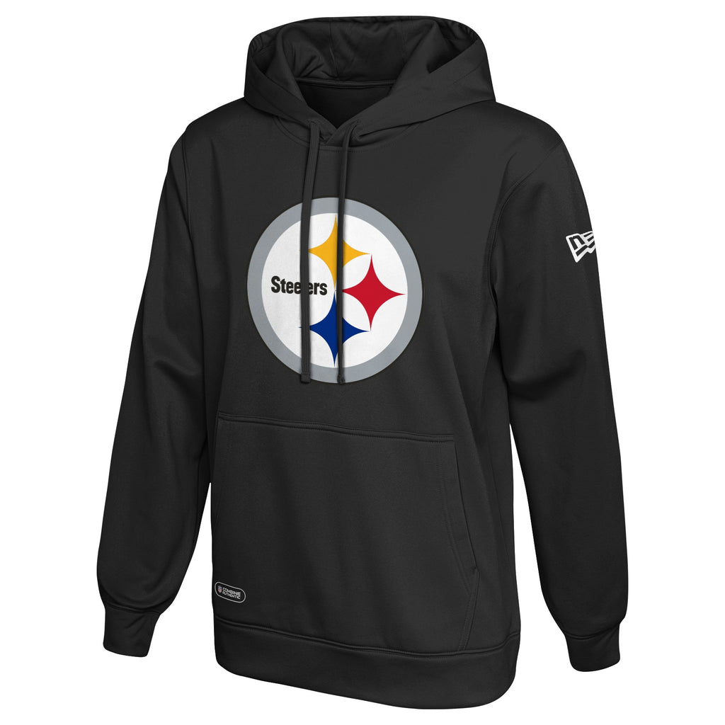 New era NFL Team Logo Pittsburgh Steelers Hoodie Black