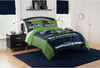 Northwest NFL Seattle Seahawks Safety FULL/QUEEN Comforter and Shams