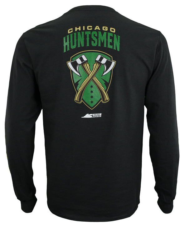 Call Of Duty League Men's Chicago Huntsmen Level Long Sleeve Tee