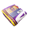 Northwest NBA Los Angeles Lakers Dual Vision 45 X 60 Silk Touch Throw Blanket