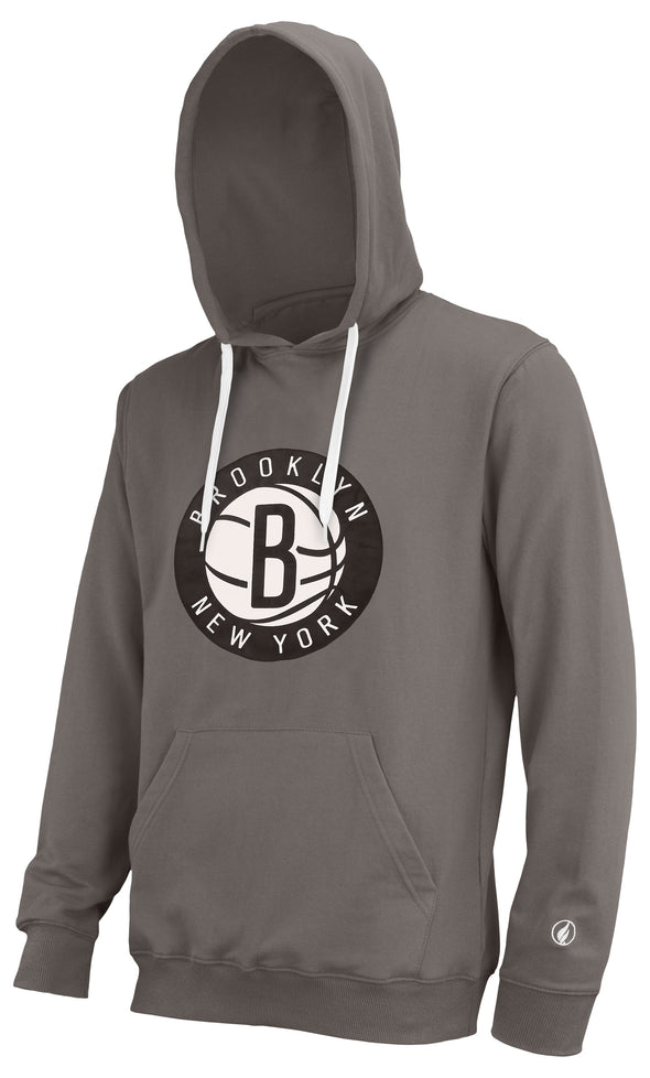 FISLL NBA Men's Brooklyn Nets Team Color Premium Fleece Hoodie