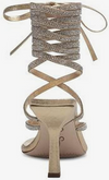 Jessica Simpson Kelsa 2 Women's Ankle Wrap Rhinestone Dress Sandals