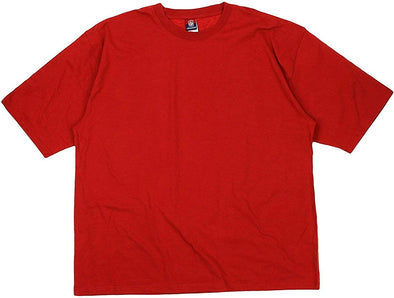 Reebok Big Mens Gridiron Classic Short Sleeve Cotton T-shirt, Red