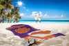 Northwest NCAA Clemson Tigers State Line Beach Towel