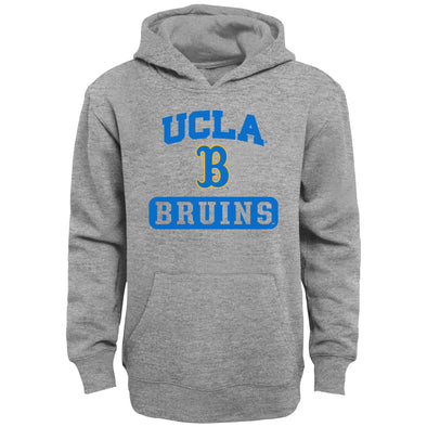 Outerstuff NCAA Youth UCLA Bruins Banner Basic Fleece Hoodie, Grey