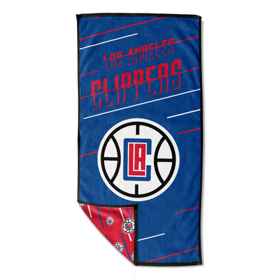 Northwest NBA Los Angeles Clippers Splitter Beach Towel & Mesh Bag Set
