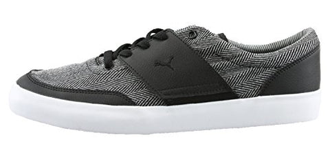 Puma Men's El Ace 4 Menswear Shoes Fashion Sneakers - Black / White