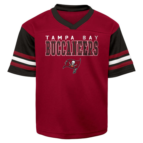 Outerstuff NFL Youth Boys Tampa Bay Buccaneers Team Logo Knit Top Jersey