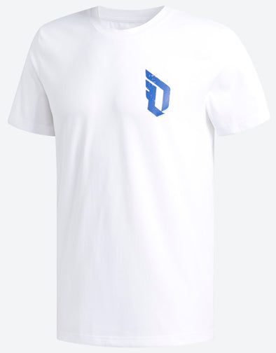 Adidas Men's Dame Verb Tee Shirt, White