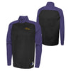 Outerstuff NFL Men's Baltimore Ravens O-Line Performance 1/4 Zip Fleece Top