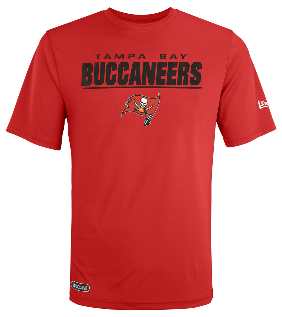 New Era NFL Men's Tampa Bay Buccaneers Stated Short Sleeve T-Shirt, Re –  Fanletic