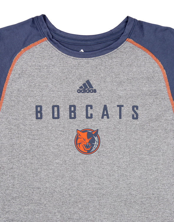 Adidas NBA Youth (8-20) Charlotte Bobcats Colorblock Speedwick Short Sleeve T-Shirt
