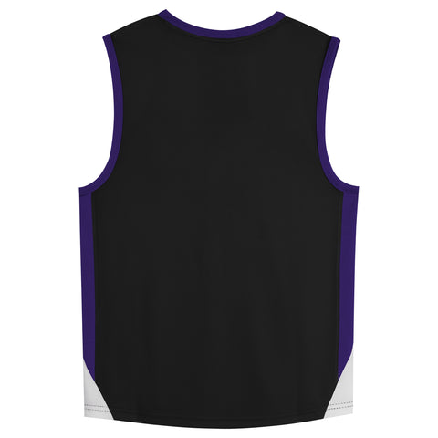 Outerstuff NBA Sacramento Kings Youth (8-20) Knit Top Jersey with Team Logo