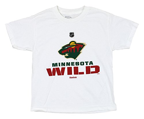 Reebok NHL Youth Minnesota Wild "Clean Cut" Short Sleeve Graphic Tee