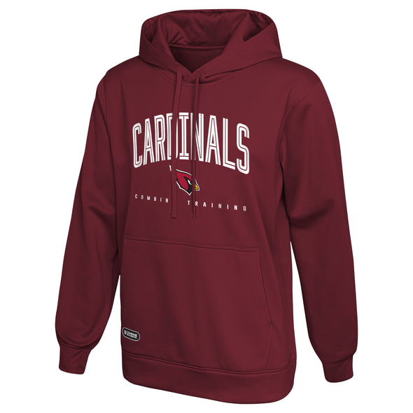 Outerstuff NFL Men's Arizona Cardinals Up Field Performance Fleece Hoodie