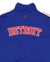 FISLL NBA Basketball Men's Detroit Pistons Milano Interlock Full Zip Jacket