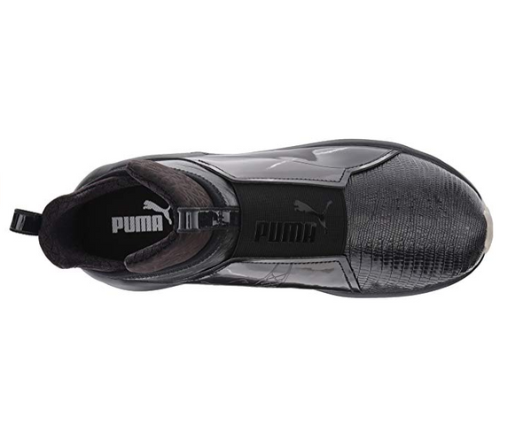 PUMA Women's Fierce Metallic Cross-Trainer Sneaker Shoe, Puma Black